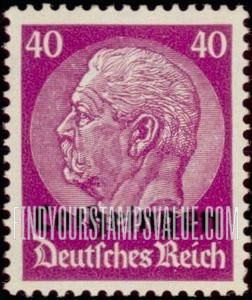 FindYourStampsValue: OCCUPATION - Stamps of Germany 1933-36: Overprinted in Black