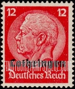 FindYourStampsValue: OCCUPATION - Stamps of Germany 1933-36: Overprinted in Black