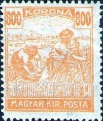 FindYourStampsValue: Harvesting Wheat: Types of 1916-18 Issue