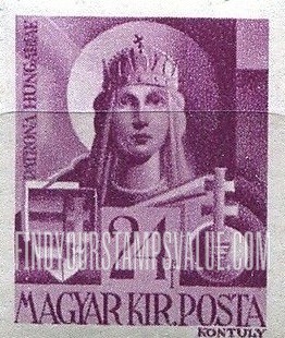 FindYourStampsValue: Portraits - Virgin Mary, Patroness of Hungary