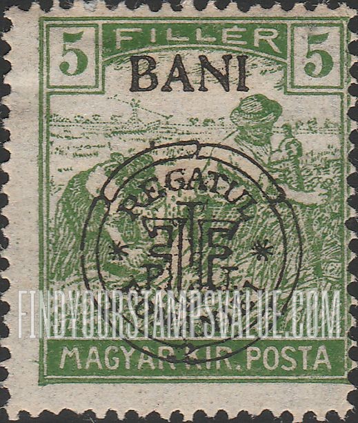 FindYourStampsValue: FIRST TRANSYLVANIA ISSUE - Harvesting Wheat: On Stamps of 1916-18