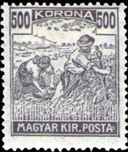 FindYourStampsValue: Harvesting Wheat: Types of 1916-18