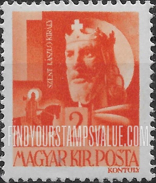 FindYourStampsValue: Portraits - King Ladislaus I