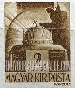 FindYourStampsValue: Crown of Saint Stephen