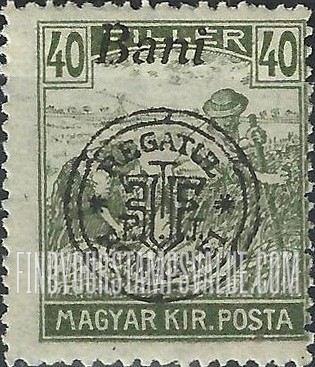 FindYourStampsValue: SECOND TRANSYLVANIA ISSUE - Harvesting Wheat: Hungarian Stamps of 1916-19 Overprinted
