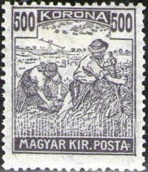 FindYourStampsValue: Harvesting Wheat: Types of 1916-18 Issue