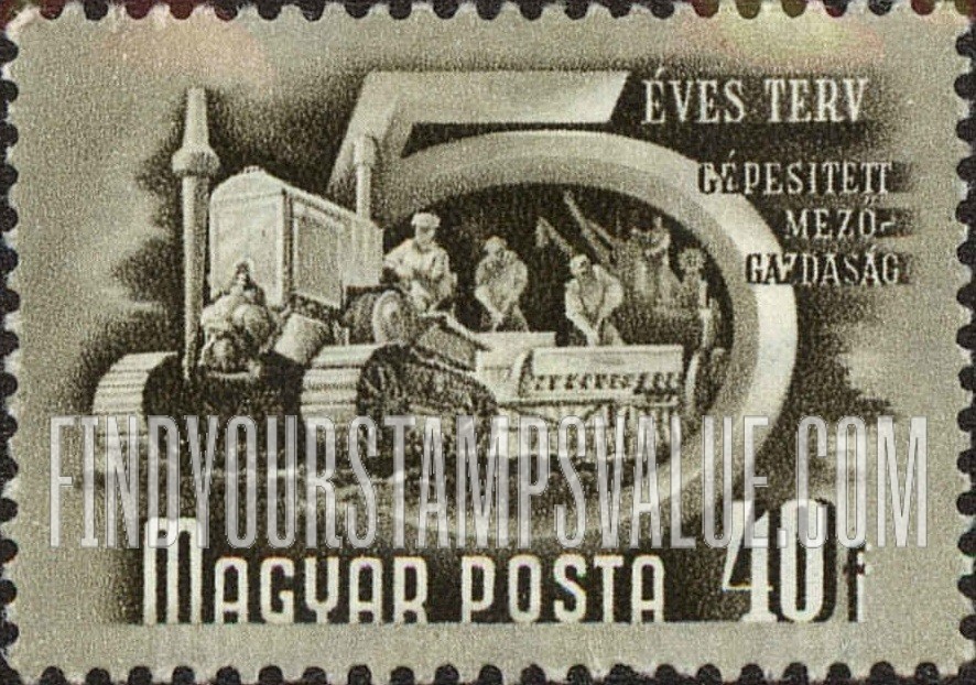 FindYourStampsValue: Mechanized agriculture