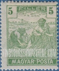 FindYourStampsValue: Harvesting Wheat