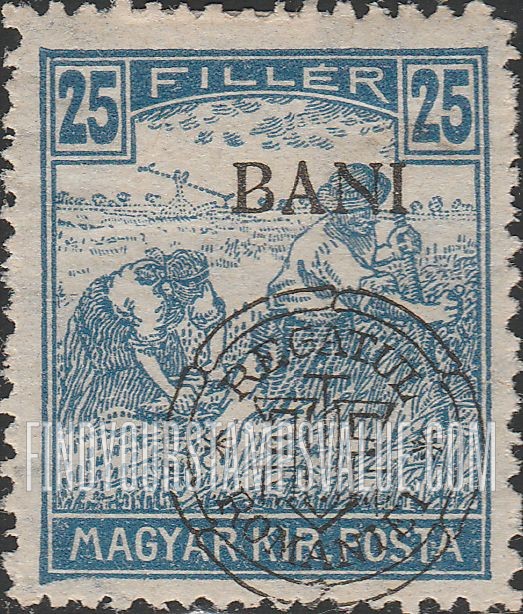 FindYourStampsValue: FIRST TRANSYLVANIA ISSUE - Harvesting Wheat: On Stamps of 1916-18