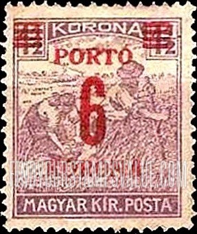 FindYourStampsValue: POSTAGE DUE STAMPS - Harvesting Wheat: Postage Issues Surcharged