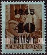 FindYourStampsValue: Portraits - Count Andrew Hadik: Types of Hungary, 1943-45, Surcharged in Black (661)