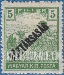 FindYourStampsValue: Harvesting Wheat: Overprinted in Black