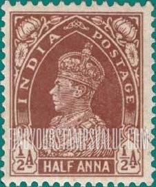 FindYourStampsValue: Empire: King George VI - साम्राज्य: राजा जॉर्ज षष्ठम्