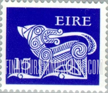 FindYourStampsValue: Dog from Ancient Brooch, County Kilkenny: Types of 1968