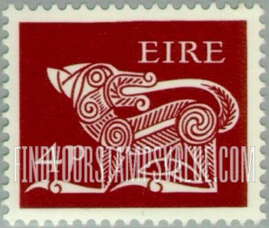 FindYourStampsValue: Dog from Ancient Brooch, County Kilkenny