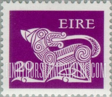 FindYourStampsValue: Dog from Ancient Brooch, County Kilkenny: Types of 1968