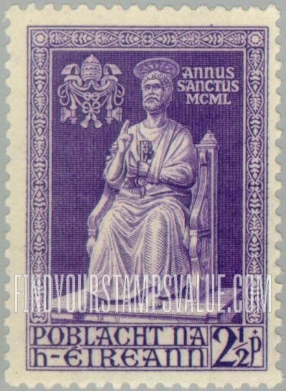 FindYourStampsValue: Statue of Saint Peter