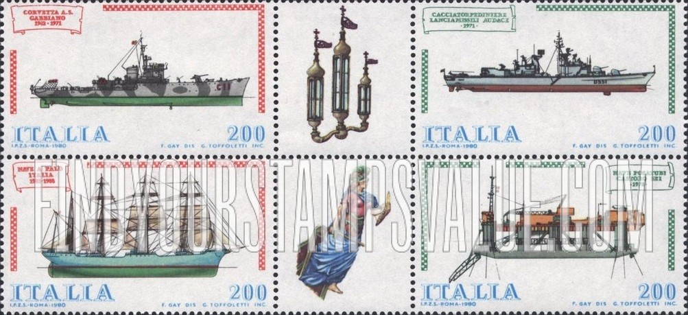FindYourStampsValue: Ship Type of 1977