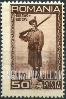 Romanian Infantryman 1870