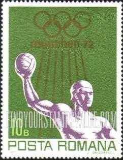 FindYourStampsValue: Water Polo and Olympic Rings