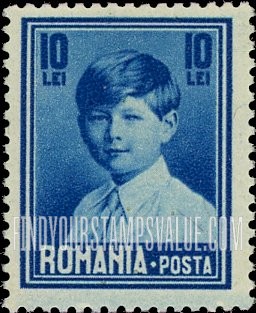 FindYourStampsValue: King Michael: Michael Type of 1928