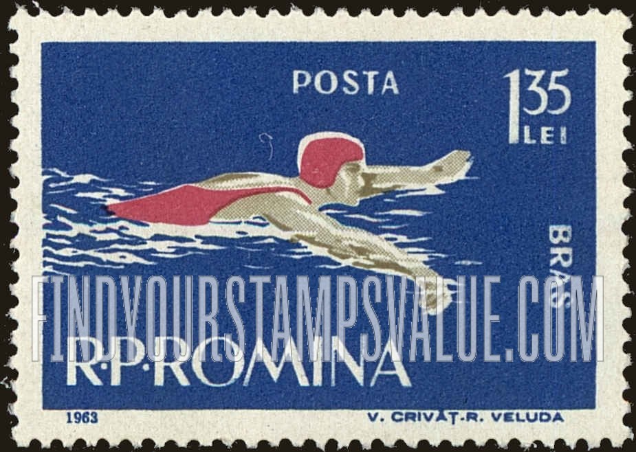 FindYourStampsValue: Breaststroke, horizontal