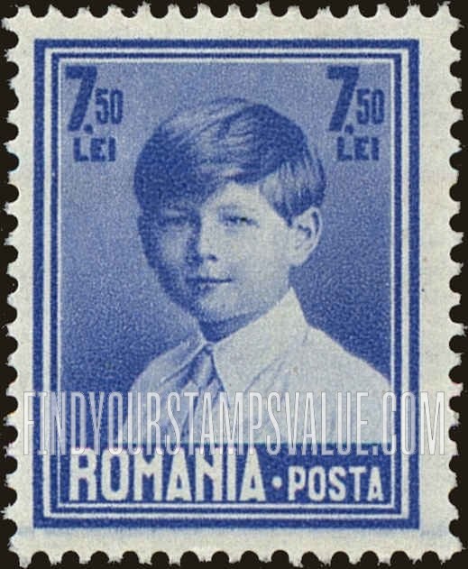 FindYourStampsValue: King Michael: Michael Type of 1928