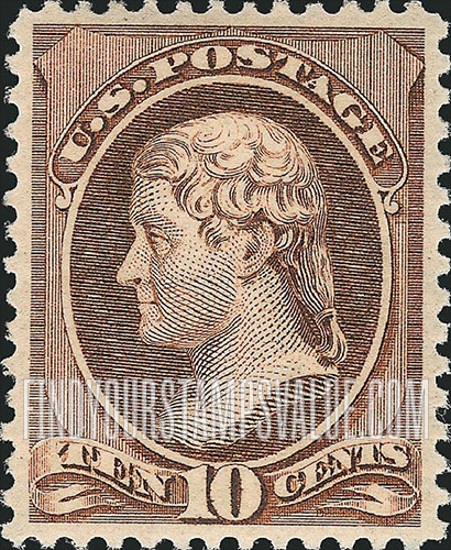 THOMAS JEFFERSON - Re-engraved