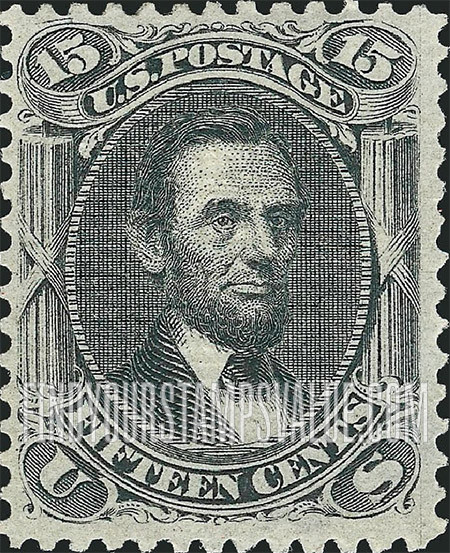FindYourStampsValue: ABRAHAM LINCOLN - E Grill