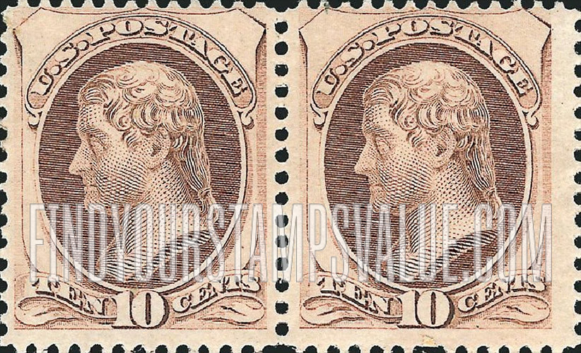 FindYourStampsValue: THOMAS JEFFERSON