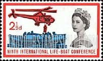 FindYourStampsValue: Great Britain (United Kingdom): 9th International Lifeboat Conference - Rescue at Sea