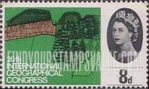 FindYourStampsValue: Great Britain (United Kingdom): 20th International Geographical Congress - Beddgelert Forest Park, Snowdonia