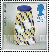 FindYourStampsValue: Great Britain (United Kingdom): Studio Pottery - Elizabeth Fritsch