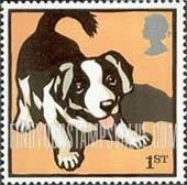 Great Britain (United Kingdom): Farm Animals - Border Dog
