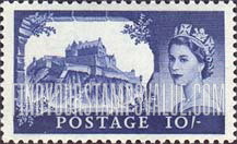 FindYourStampsValue: Great Britain (United Kingdom): Castles - Edinburgh Castle, Scotland