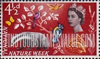 FindYourStampsValue: Great Britain (United Kingdom): National Nature Week - Woodland Life