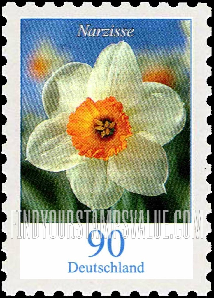 FindYourStampsValue: Flowers: Narzisse (narcissus)