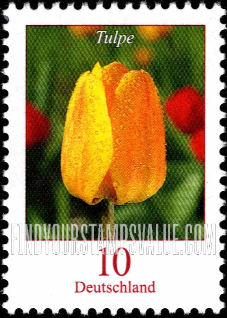 FindYourStampsValue: Flowers: Tulpe (tulip)