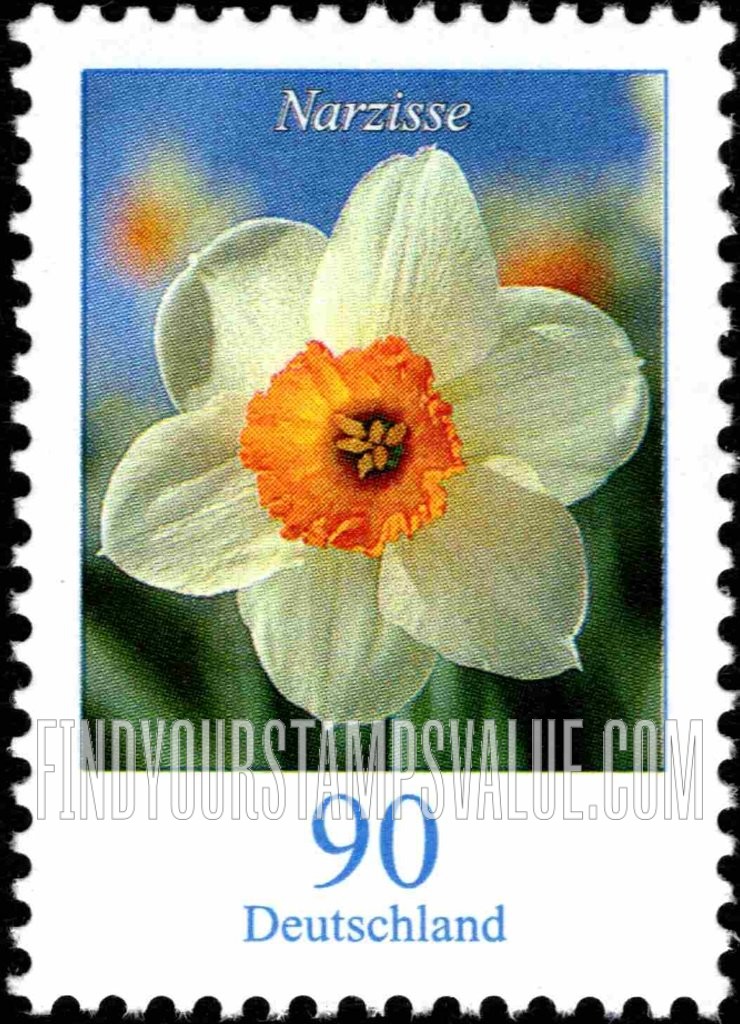 FindYourStampsValue: Flowers: Narzisse (narcissus)