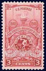 AMERICAN TURNERS - Torch and American Turners' Emblem