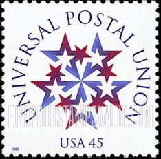 FindYourStampsValue: UNIVERSAL POSTAL UNION