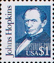 FindYourStampsValue: JOHNS HOPKINS - Great Americans