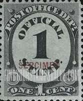 POST OFFICE - Numeral of Value, 1c