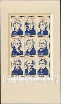 AMERIPEX '86 - Presidents