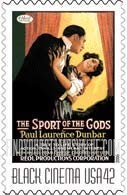 FindYourStampsValue: VINTAGE BLACK CINEMA - The Sport of the Gods, Self-Adhesive stamp