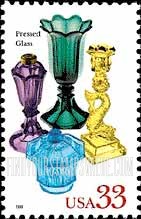 FindYourStampsValue: AMERICAN GLASS - Pressed Glass