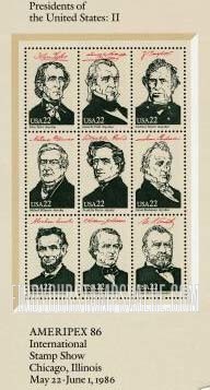 AMERIPEX '86 - Presidents II