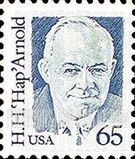 FindYourStampsValue: H. H. "HAP" ARNOLD - Great Americans