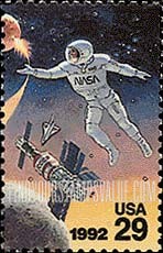 SPACE ACCOMPLISHMENTS - Astronaut, Russian Space Station and Shuttle