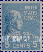 PRESIDENTIAL ISSUE - James Monroe